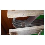 Vintage 47" pair of aluminum skis. excellent.