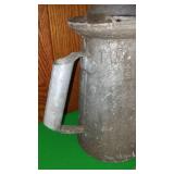 2 quart vintage fluid filler & hand plane.