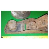 2 quart vintage fluid filler & hand plane.