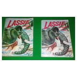 2 Lassie Big Little Books. "Adventure in Alaska" Excellent.