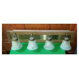 4 lamp Vanity Light