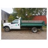 1999 Ford F-450 XL Super Duty Power Stroke Diesel Dually Dump Truck