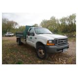 1999 Ford F-450 XL Super Duty Power Stroke Diesel Dually Dump Truck