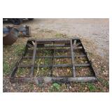 Universal Mount Bobcat Skid Loader Skid Steer Landscape Planer Attachment
