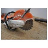 Stihl Model TS420 Power Concrete Chop Saw With Blade
