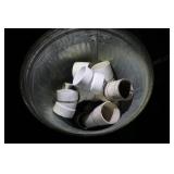 Large Lot of Schedule 40 -  60" PVC Couplers