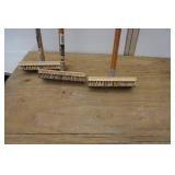 3  - Quickie Brand Hard Bristle Deck Brooms