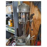 Vintage Delta Drill Press with Scrap Metal