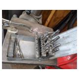 Vintage Delta Drill Press with Scrap Metal