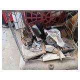 Vintage Delta Drill Press with Scrap Metal