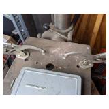 Vintage Delta Drill Press with Scrap Metal