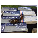 Lot of Personal Protective Equipment - PPE: Eyewear, Masks, and More.