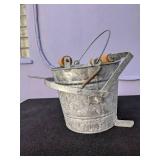Lot of Cleaning Tools: Brooms, Mops, And More.