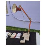 Lot includes an Articulating Lamp, Driveway Alarms & Timers
