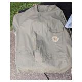 The Shop Lot includes Leather Welding Coat, Rain Coat, Overalls, Tire Iron & Jack