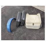 Motorcycle Storage Boxes (Calafia) & Fender