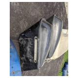 Motorcycle Storage Boxes (Calafia) & Fender
