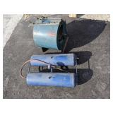 LAU Blower A Series & Dual Gas Cylinders