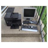 HP Laser Jet Pro, Gateway Monitor, Keyboards and More!