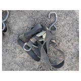 Lot of Straps and Ratcheting Tie Downs