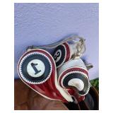 Golf Clubs (Right Handed) Walter Hagen drivers, with Browning Golf Bag, Balls & Club Covers
