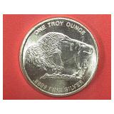 (1) Buffalo 1oz Silver Round