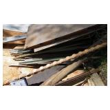 Miscellaneous Items--(Wood-Pipes-Spindle-Etc.)