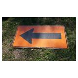 Metal Sign Of Arrow-- 4