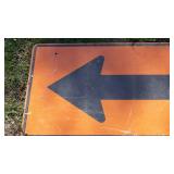 Metal Sign Of Arrow-- 4