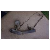 Three Vintage Metal Oil Cans--Two Brown Crocks W/ Lids--Etc.