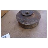Three Vintage Metal Oil Cans--Two Brown Crocks W/ Lids--Etc.