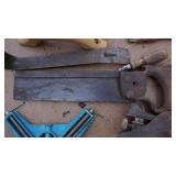 Weed Wacker Blade--Metal Bucket Of Misc. Items