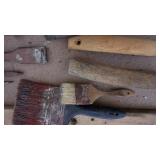 Weed Wacker Blade--Metal Bucket Of Misc. Items