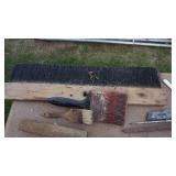 Weed Wacker Blade--Metal Bucket Of Misc. Items