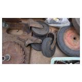Tackle Box--Spare Blades--Heavy Duty Drills--Casters--Wagon Wheels