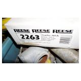 Oil Spout--Miscellaneous Piping--Miscellaneous Steel--Coffee Cans Of Nails--Plastic Bolts--Reese Trailer Hitch  (2263)