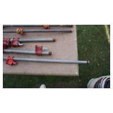 1/2" & 3/4" Pipe & Ten Bar Clamps