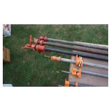 1/2" & 3/4" Pipe & Ten Bar Clamps