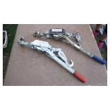 Two Adjustable Pullies (#18200--2 Ton)  W/ Cables--Roto Zip Rebel Spiral Saw