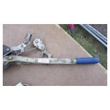 Two Adjustable Pullies (#18200--2 Ton)  W/ Cables--Roto Zip Rebel Spiral Saw
