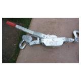 Two Adjustable Pullies (#18200--2 Ton)  W/ Cables--Roto Zip Rebel Spiral Saw