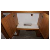 Upper Cabinet W/ Five Doors & Hardware---70 1/2" Long  x  42" Tall