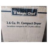Magic Chef 2.6 cu. ft. Compact Dryer