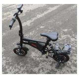 GlareWheel EB-X5 Folding 36V Black Electric Bike