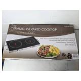 MegaChef Ceramic Infrared Double Electric Cooktop