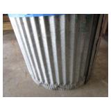 Antique corrugated tin roll approx ...