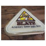 Blatz triangle light, 1980