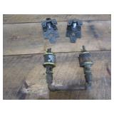 Barn door track mounts, oilers...