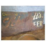 Schmidt sign & Miller tray...