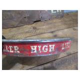 Schmidt sign & Miller tray...